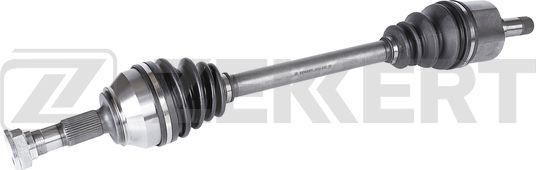 Полуось (привод в сборе, приводной вал) Zekkert передняя левая для Fiat Ducato III 2006-2026. Артикул AW-5624