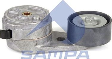 Натяжной ролик (натяжитель) приводного клинового зубчатого ремня Sampa. Артикул 200.036