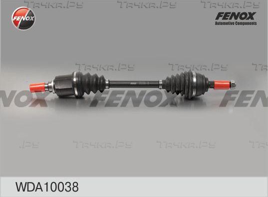 Полуось (привод в сборе, приводной вал) Fenox передняя левая для Renault Kaptur I 2016-2026. Артикул WDA10038