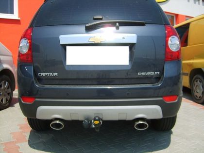 Установка фаркопа на Chevrolet Captiva