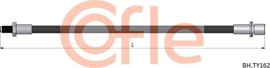 Тормозной шланг Cofle. Артикул 92.BH.TY162