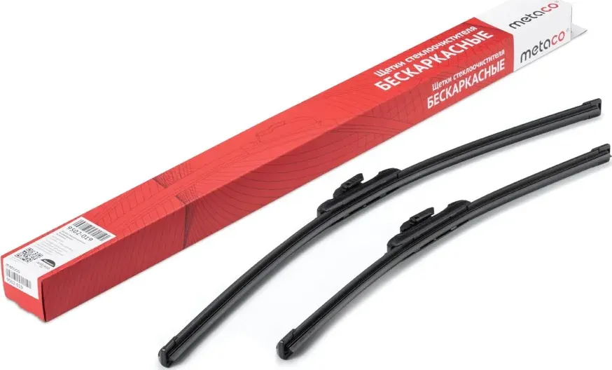 К-т щёток с/очистителя Renault Duster/Nissan D10 16>(VATL5.1/бескаркасные) (Metaco). Артикул 9502019