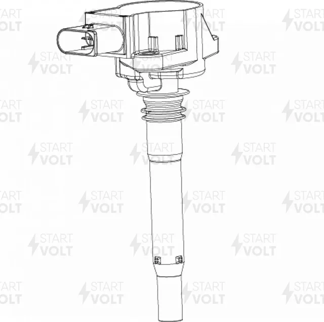 Катушка зажигания для а/м Mercedes-Benz M W164 (05-)/S W221 (05-) 63 AMG 6.2i (Startvolt). Артикул SC1519