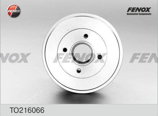 Тормозной барабан Fenox задний для Nissan Kubistar X76 2003-2026. Артикул TO216066