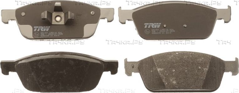 Тормозные колодки TRW COTEC передние для Ford Tourneo Connect II 2013-2026. Артикул GDB2009