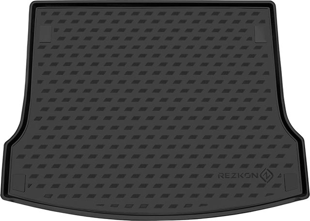 Коврик Rezkon полиуретановый Ромб для багажника Lada Largus 5 мест 2012-2021. Артикул 5639020100