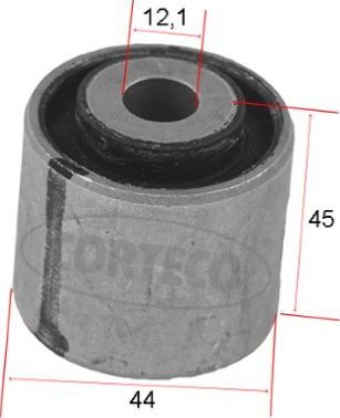 Сайлентблок переднего рычага подвески Corteco правый/левый внешний для Audi SQ5 I (8R) 2013-2017. Артикул 80004748