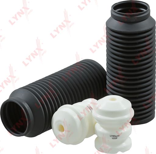 Комплект отбойников и пыльников амортизаторов (стоек) LYNXauto задний для Audi 80 V (B4) 1991-1995. Артикул PR-7306