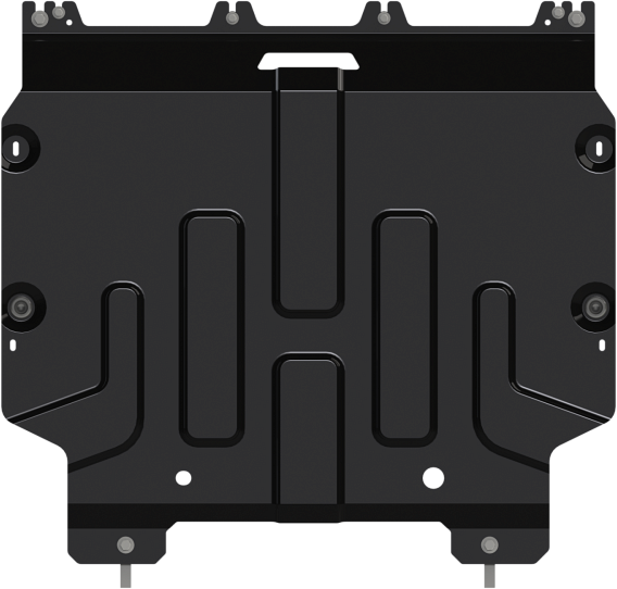 Защита Шериф (2 мм) для картера и КПП Toyota C-HR I 2016-2023. Артикул 24.3009