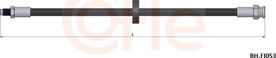 Тормозной шланг Cofle. Артикул 92.BH.FI053