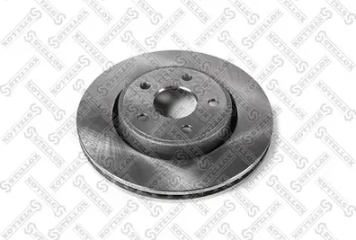 Тормозной диск Stellox передний для Jeep Commander XK, XH 2005-2010. Артикул 6020-1657-SX
