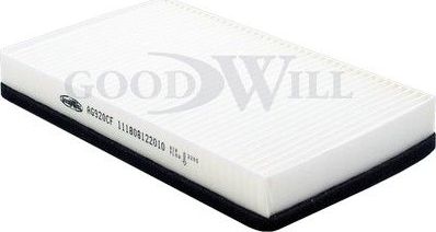 Салонный фильтр GoodWill. Артикул AG 920 CF
