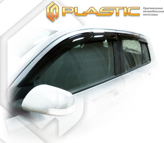 Дефлекторы СА Пластик для окон (Classic полупрозрачный) Toyota Ist  2007–2016. Артикул 2010030308265