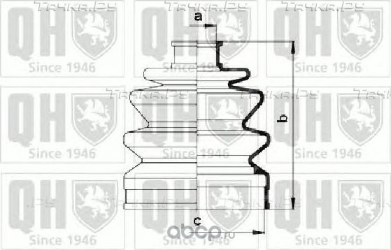 Пыльник шруса наружний левый (QH) QH. Артикул QJB765