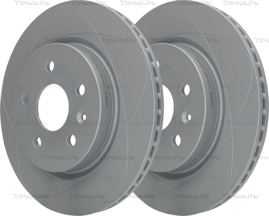 Тормозной диск ATE PowerDisc задний для Saab 9-5 II 2010-2012. Артикул 24.0323-0114.1