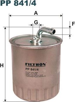 Топливный фильтр Filtron. Артикул PP 841/4