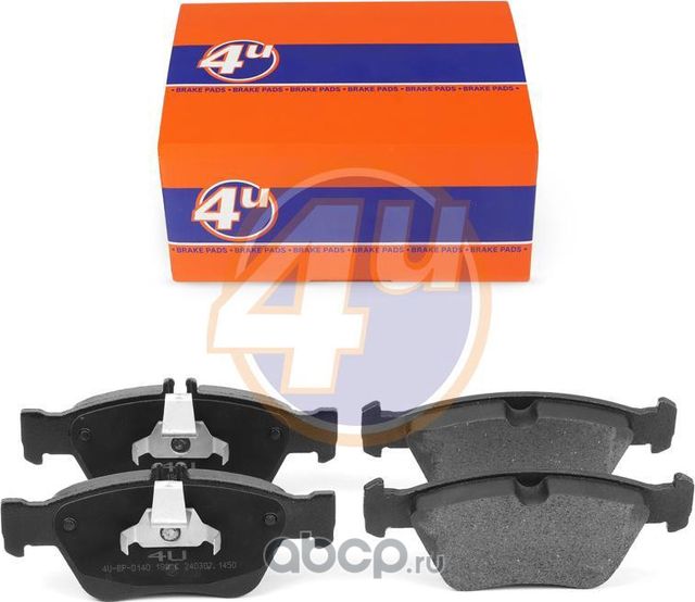 КОЛОДКИ ПЕР MERCEDES-BENZ C-CLASS (W202) E-CLASS (W210) (4U). Артикул 4UBP0140