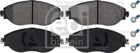 Тормозные колодки Febi Bilstein. Артикул 116243