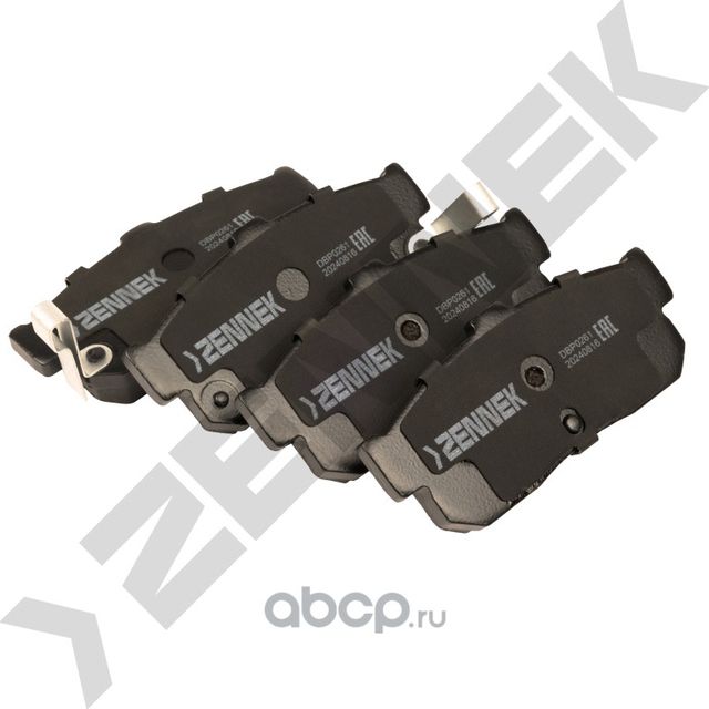 Колодки тормозные дисковые задние NISSAN 100NX 90-96, ALMERA 95 (Zennek). Артикул DBP0261