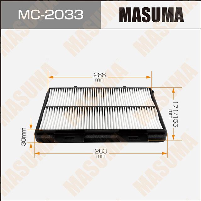 Салонный фильтр Masuma. Артикул MC-2033