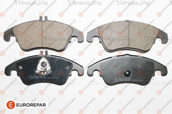 Тормозные колодки Eurorepar. Артикул 1623060580