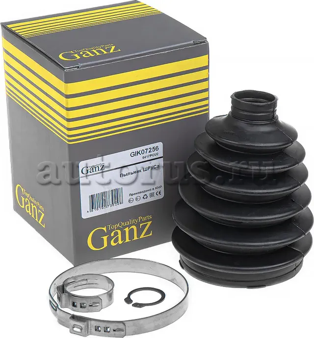 Пыльник ШРУСа наружный комплект 77.5x116x23.7 MITSUBISHI LANCER,LANCER CEDIA CS, (Ganz) Ganz. Артикул GIK07256