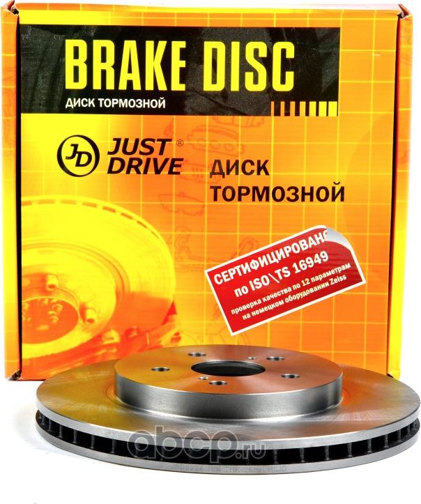 Диск тормозной передний DF4493 (319x28) 5 отв (Just Drive). Артикул JBD0026