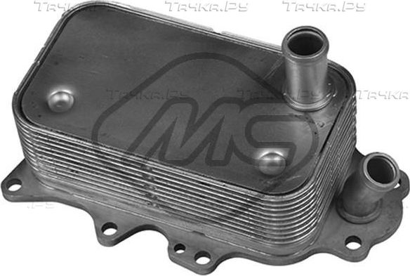 Радиатор масляный (маслоохладитель) для двигателя Metalcaucho. Артикул 39038