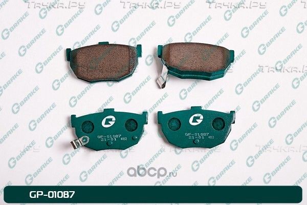 Колодки тормозные дисковые (G-Brake). Артикул GP01087