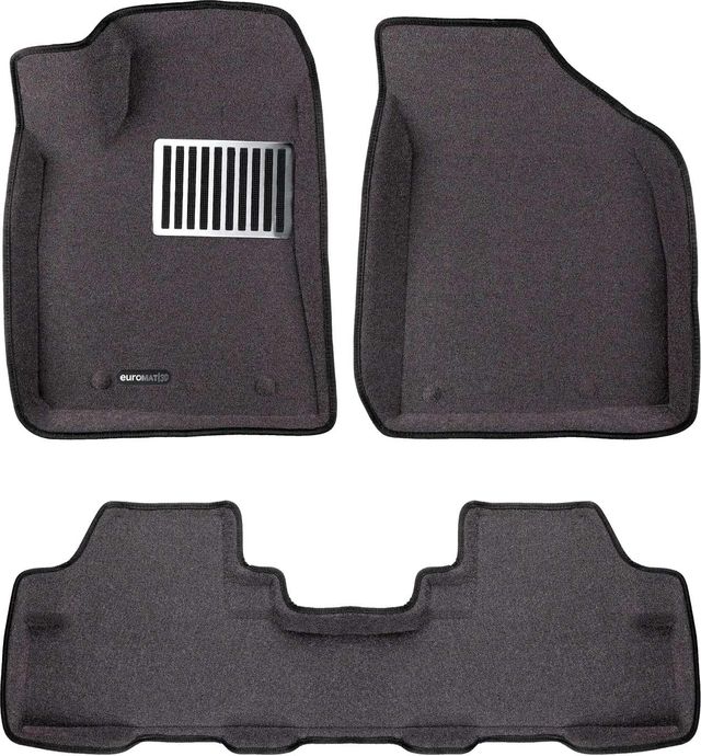 Коврики текстильные Euromat 3D Lux для салона Lexus RX III 2009-2012 СЕРЫЕ. Артикул EM3D-003209G