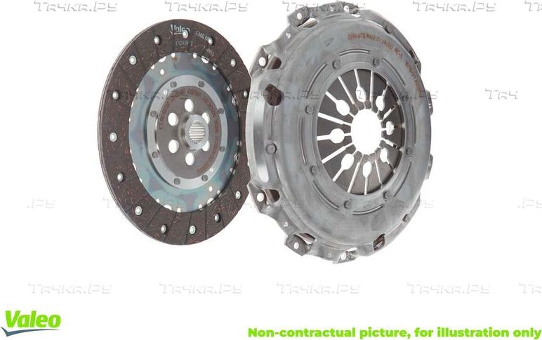 Сцепление (комплект) Valeo KIT2P with High Efficiency Clutch для Ford Tourneo Connect II 2015-2026. Артикул 832431