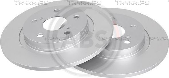 Тормозной диск ABS COATED задний для Toyota Avensis III 2008-2018. Артикул 18053