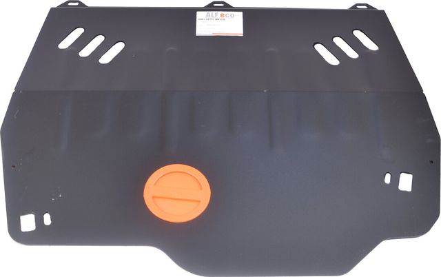 Защита Alfeco для картера и КПП Renault Laguna III до рестайлинга 2007-2015. Артикул ALF.18.57st