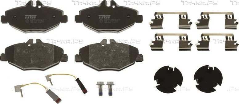 Тормозные колодки TRW COTEC. Артикул GDB1542