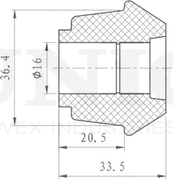 Втулка стабилизатора (Unio). Артикул RMP-10092