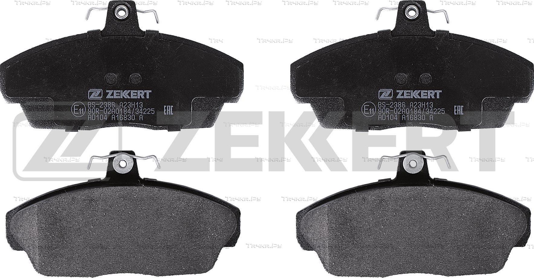 Тормозные колодки Zekkert. Артикул BS-2386
