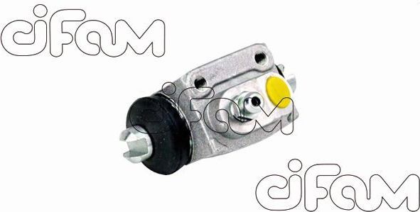 Тормозной цилиндр Cifam (алюминий) задний правый для Kia Rio III 2011-2017. Артикул 101-1007