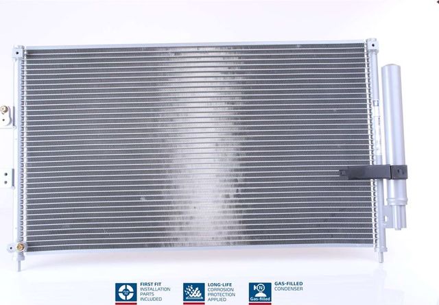 Радиатор кондиционера (конденсатор) Nissens (алюминий) для Honda Civic VIII 2005-2011. Артикул 940197