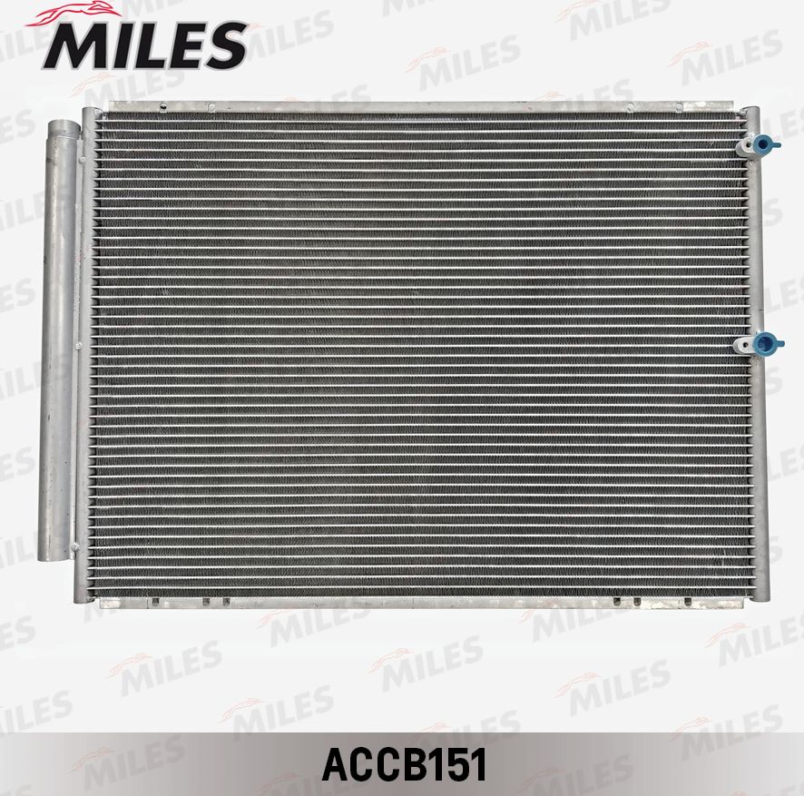 Радиатор кондиционера (конденсатор) Miles (алюминий). Артикул ACCB151