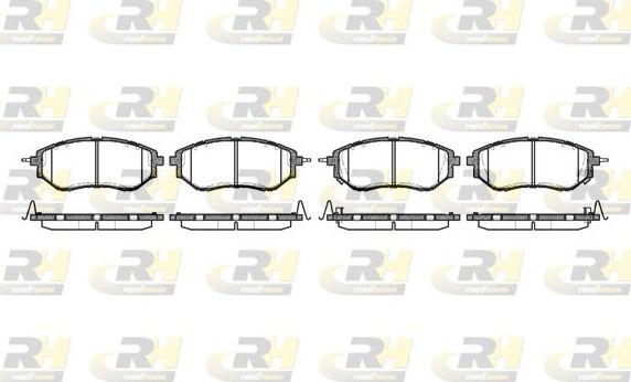 Тормозные колодки RoadHouse. Артикул 21137.02