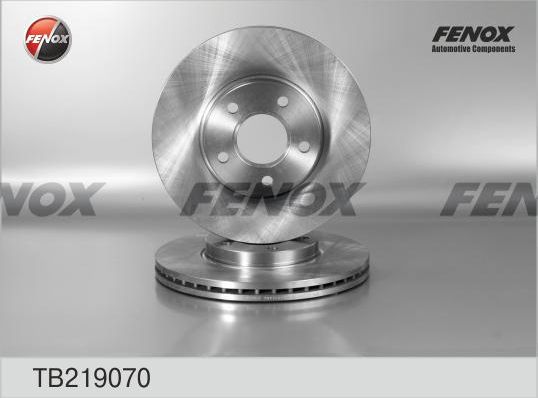Тормозной диск Fenox. Артикул TB219070