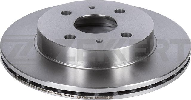 Тормозной диск Zekkert передний для Daihatsu Cuore VII (L276) 2007-2013. Артикул BS-6592