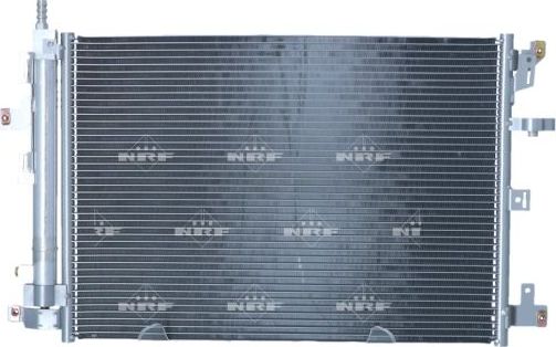 Радиатор кондиционера (конденсатор) NRF EASY FIT для Volvo XC90 I 2002-2014. Артикул 35889