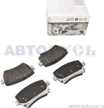 Тормозные колодки VAG задние для Audi A4 II (B6) 2000-2004. Артикул 4F0698451D