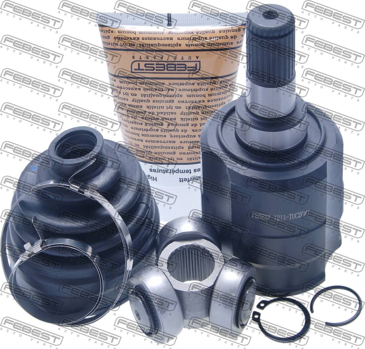 Шрус внутренний (граната) Febest. Артикул 1211-TUC20MT