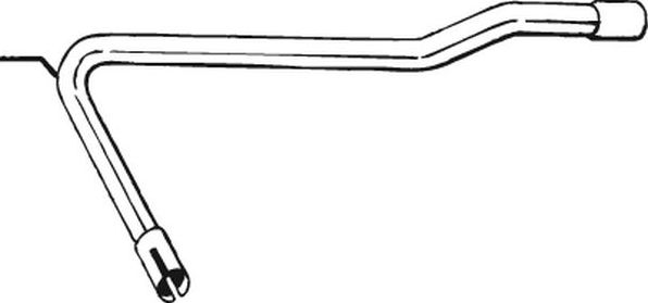 Глушитель (труба приемная) Bosal (Бельгия). Артикул 843-737
