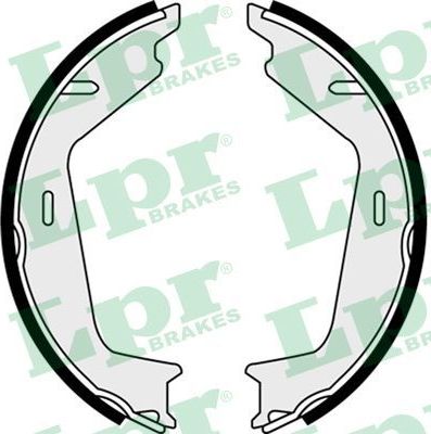 Тормозные колодки (стояночная тормозная система) LPR задние для Volvo V70 II 2000-2007. Артикул 08260