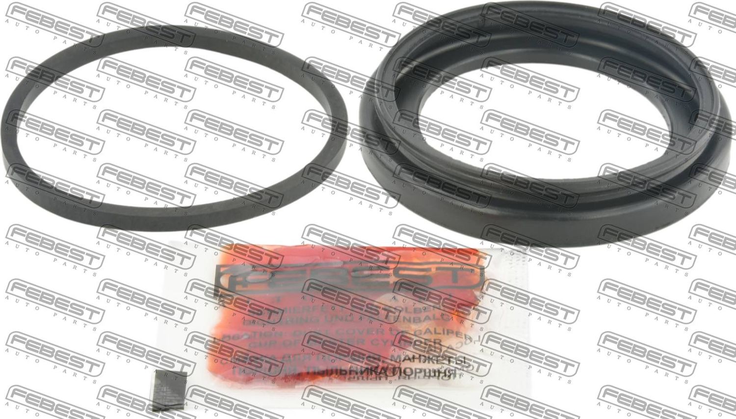 Ремкомплект тормозного суппорта Febest. Артикул 2375-POLF