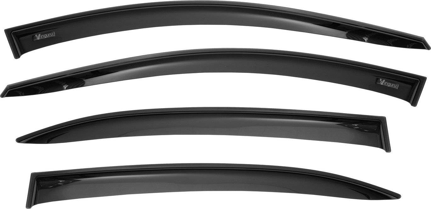 Дефлекторы Vinguru для окон Hyundai Sonata VII рестайлинг седан 2017-2026. Артикул AFV90719