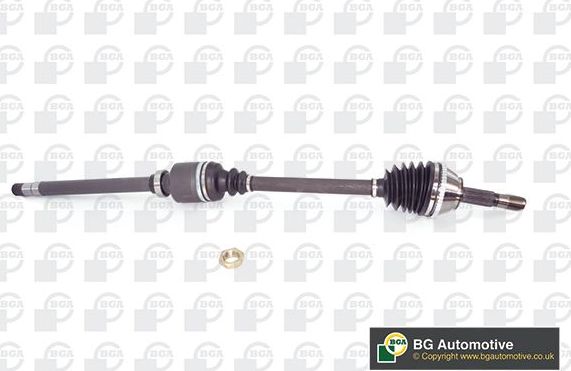 Полуось (привод в сборе, приводной вал) BGA передняя правая для Fiat Ducato II 1994-2006. Артикул DS6707RA